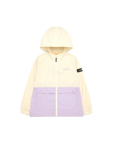 [최대 20% 쿠폰 혜택] 내셔널지오그래픽 키즈 K232UFT850 포켓 후드 트레이닝 자켓 LAVENDER