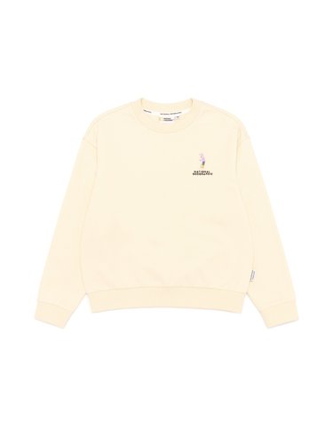 내셔널지오그래픽키즈 [최대 20% 쿠폰 혜택] 내셔널지오그래픽 키즈 K234GSW910 여아 맨투맨(기모) IVORY