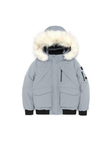 [최대 20% 쿠폰 혜택] 내셔널지오그래픽 키즈 K234UDW920 타루가 덕 다운 점퍼 STORMBLUE