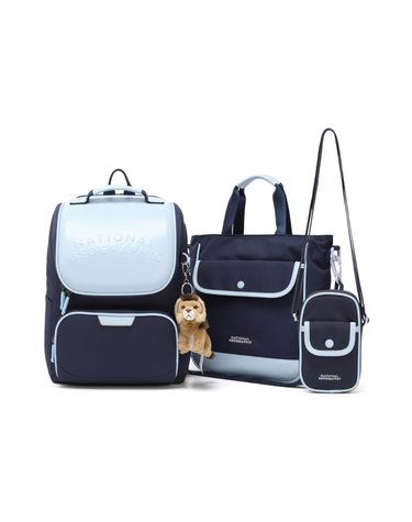 [최대 20% 쿠폰 혜택] 내셔널지오그래픽 키즈 K241KBG520 헤이즐3PCS세트 NAVY