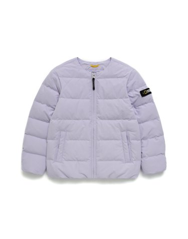 내셔널지오그래픽 키즈 K234UDW990 헤론 경량 덕 다운 점퍼 LAVENDER