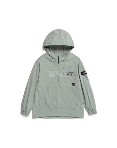[최대 20% 쿠폰 혜택] 내셔널지오그래픽 키즈 K231UFT050 어드벤쳐 아노락 후드 JP G/KHAKI