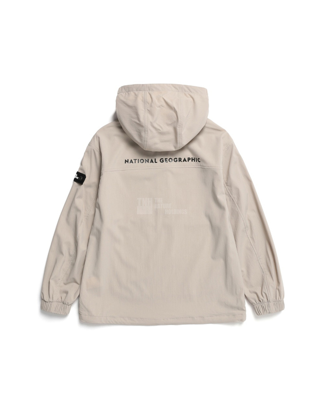 내셔널지오그래픽키즈 내셔널지오그래픽 키즈 K231UFT950 어드벤쳐 아노락 후드 JP L_BEIGE 착용컷