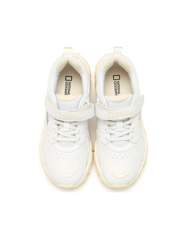 내셔널지오그래픽키즈 내셔널지오그래픽 키즈 K233KSN053 크랙 키즈 WHITE 착용컷