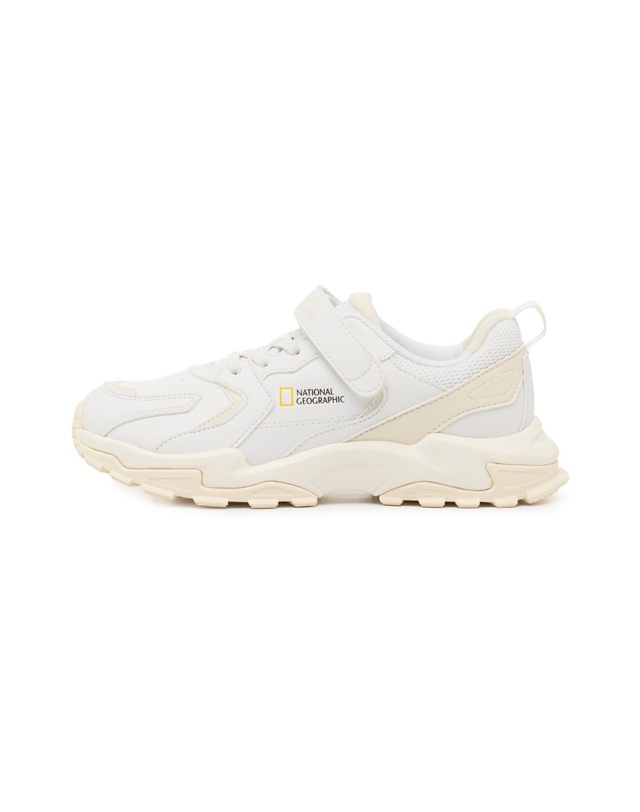 내셔널지오그래픽키즈 내셔널지오그래픽 키즈 K233KSN053 크랙 키즈 WHITE 착용컷