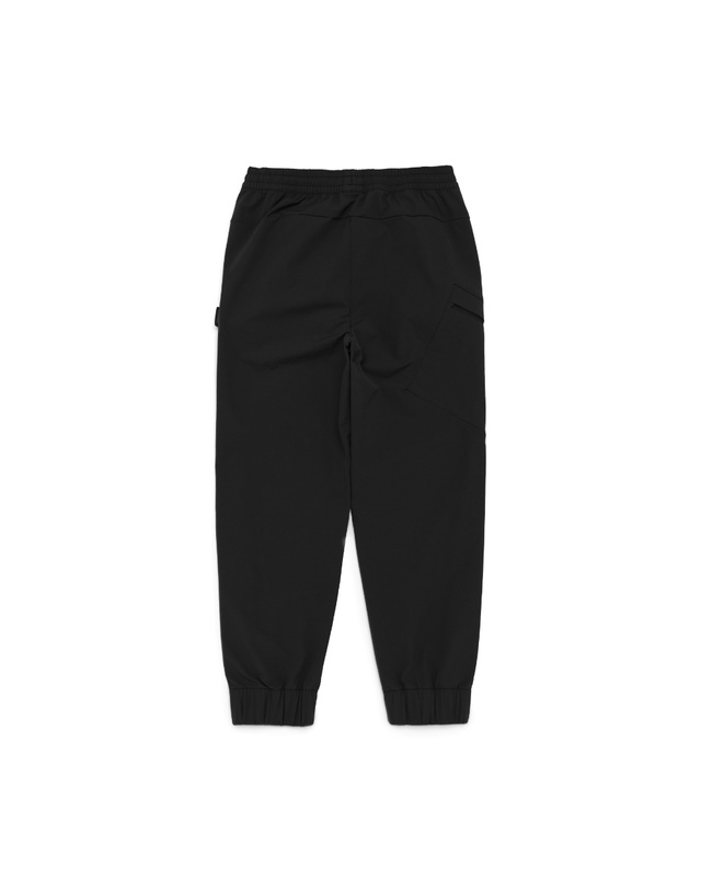 내셔널지오그래픽키즈 내셔널지오그래픽 키즈 K233UPT920 판테라 우븐 트레이닝 조거 팬츠 CARBON BLACK 착용컷