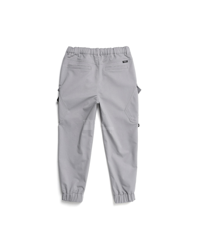 내셔널지오그래픽 키즈 내셔널지오그래픽키즈 K231UPT070 어드벤쳐 카고 조거팬츠 GLACIER GRAY 착용컷