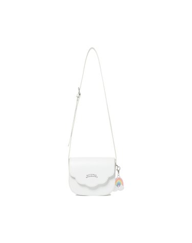 [최대 20% 쿠폰 혜택] 내셔널지오그래픽 키즈 K245KCR140 구름새들백 WHITE