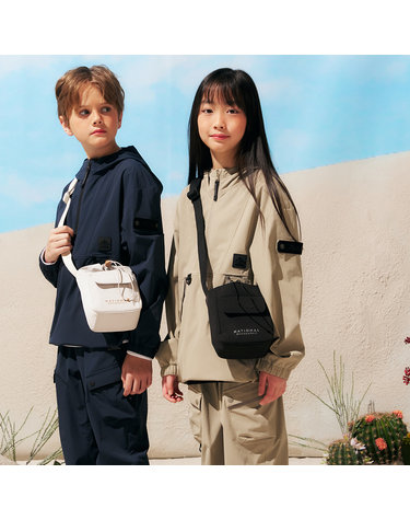 [최대 20% 쿠폰 혜택] 내셔널지오그래픽 키즈 K245KCR110 경량 미니버킷백 BLACK