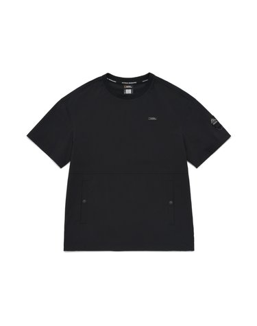 [최대 20% 쿠폰 혜택] K242UTS810 어드벤처 매너티 우븐 반팔 CARBONBLACK