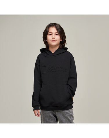 [최대 20% 쿠폰 혜택] K243UHD920 베이직 빅로고 후드 티셔츠 CARBONBLACK