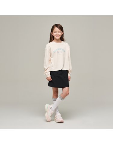 [최대 20% 쿠폰 혜택] K243GPB910 여아 싱글 티셔츠 SET IVORY