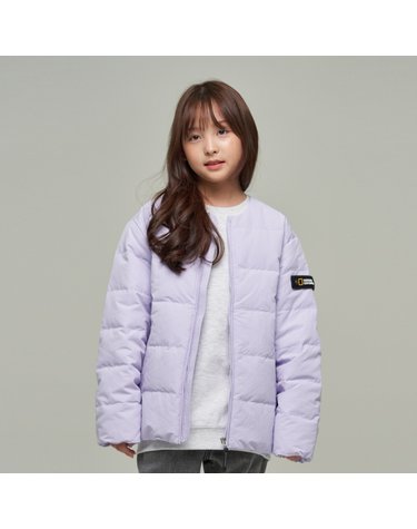 [최대 20% 쿠폰 혜택] K244UDW980 헤론 경량 구스 다운 점퍼 LAVENDER