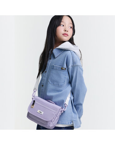 [최대 20% 쿠폰 혜택] K255KCR110 폴더 크로스백 LAVENDER