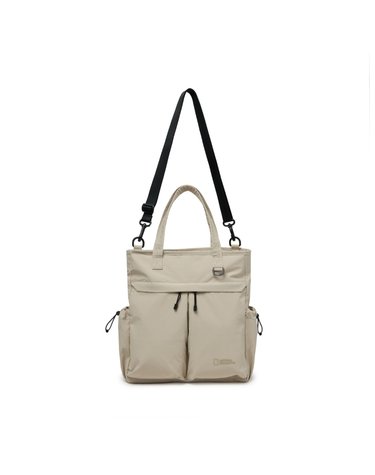 K255KTO180 어드벤쳐 토트백 BEIGE