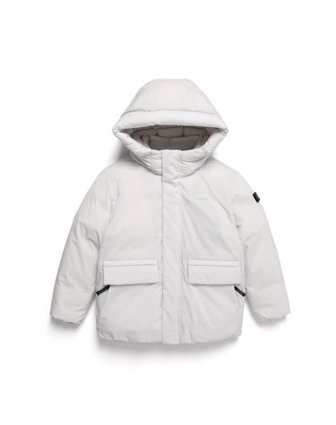 K244UDW050 피레네 구스 다운 점퍼 SILVERGREY