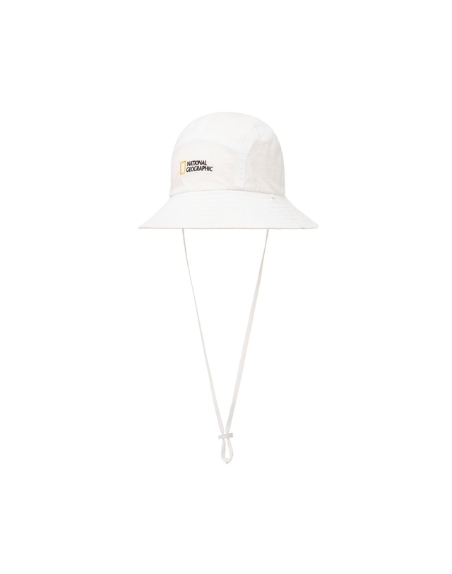 내셔널지오그래픽키즈 내셔널지오그래픽 키즈 K245KHA110 리버서블 햇 WHITE 착용컷