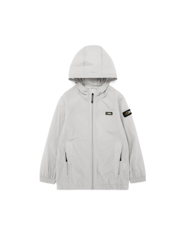 내셔널지오그래픽 키즈 내셔널지오그래픽키즈 K242UJK910 월리스 바람막이 자켓 3종택 1 착용컷