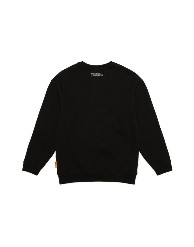 내셔널지오그래픽 키즈 내셔널지오그래픽키즈 K243USW920 그래픽 맨투맨-1 2종택 1 착용컷