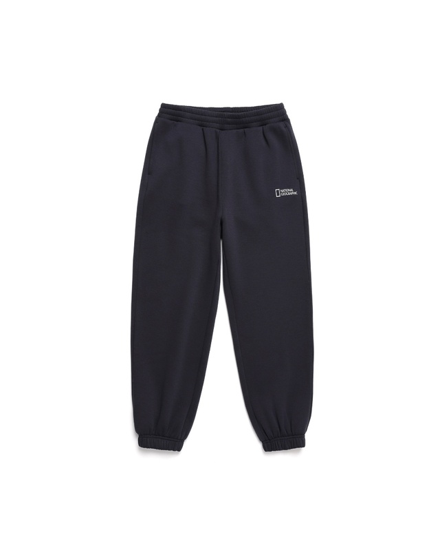 내셔널지오그래픽 키즈 내셔널지오그래픽키즈 K244UPB910 맨투맨/팬츠 SET (기모) NAVY 착용컷