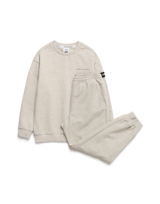 내셔널지오그래픽 키즈 내셔널지오그래픽키즈 K244USW980 맨투맨 (기모) 2종택 1 착용컷