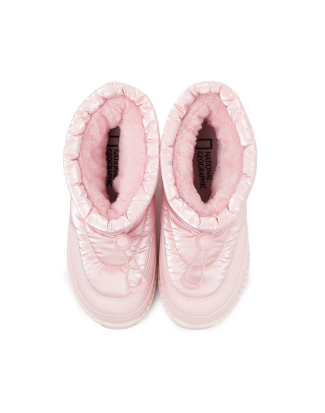 내셔널지오그래픽 키즈 내셔널지오그래픽키즈 K244KWT352 밍글 부츠 PINK 착용컷