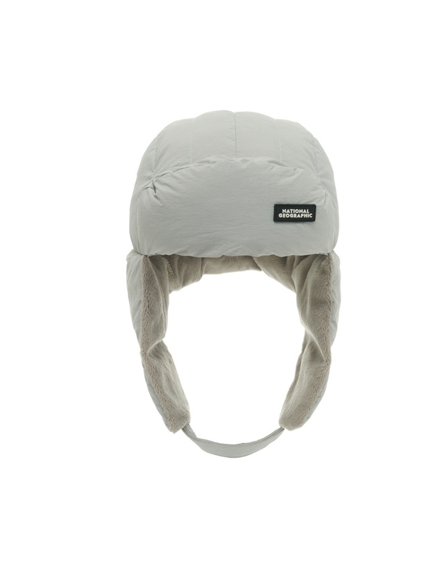 내셔널지오그래픽 키즈 내셔널지오그래픽키즈 K244KHA070 패딩고소모 GREY 착용컷