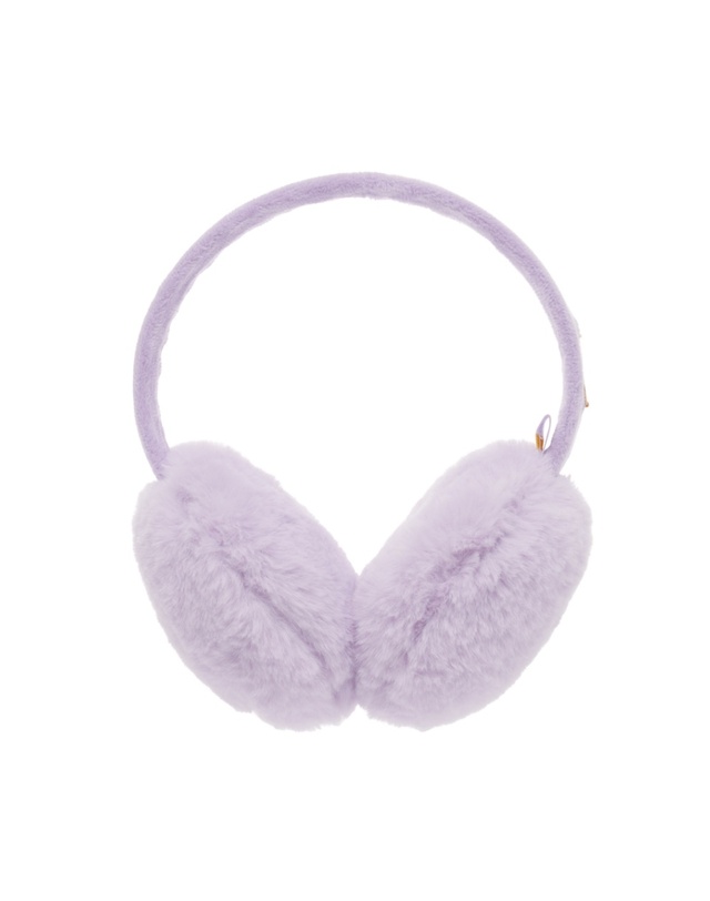 내셔널지오그래픽 키즈 내셔널지오그래픽키즈 K244KAC010 비숑이어워머 LAVENDER 착용컷