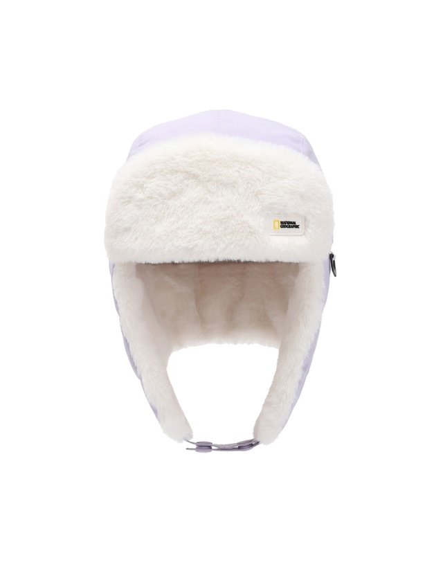 내셔널지오그래픽 키즈 내셔널지오그래픽키즈 K244KHA120 패딩퍼고소모 LAVENDER 착용컷