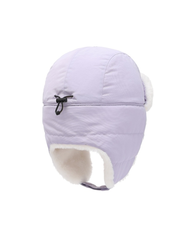 내셔널지오그래픽 키즈 내셔널지오그래픽키즈 K244KHA120 패딩퍼고소모 LAVENDER 착용컷