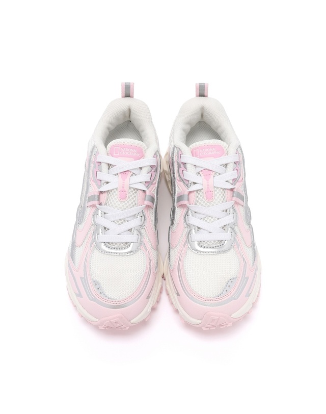 내셔널지오그래픽 키즈 내셔널지오그래픽키즈 K255KSN312 컨투어 제로 키즈 PINK 착용컷