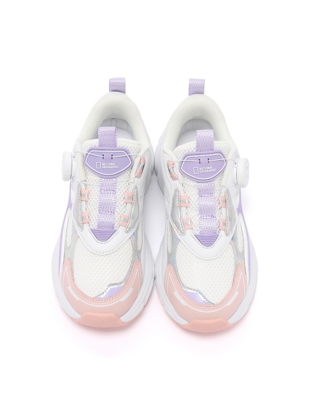 내셔널지오그래픽 키즈 내셔널지오그래픽키즈 K255KSN015 씨엘로 다이얼 PINK 착용컷