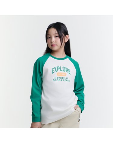 [최대 20% 쿠폰 혜택] K251UTS920 래글런 긴팔티 GREEN