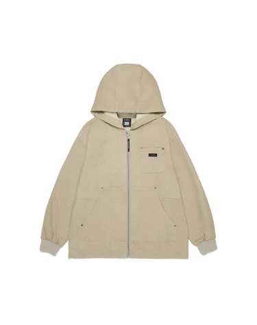 [최대 20% 쿠폰 혜택] K253UJP820 어드벤처 후디 풀집업 점퍼 L/BEIGE