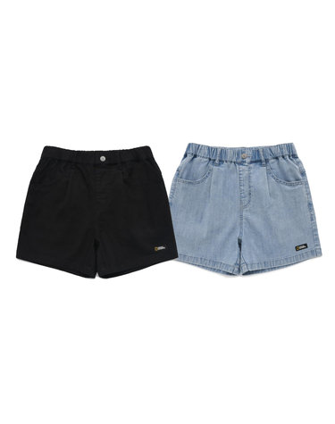 [최대 20% 쿠폰 혜택] K242GHP020 여아 3부 데님 반바지 2종택 1