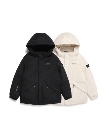 K224UDW820 키즈 미드기장 씬 다운 점퍼 2종택 1