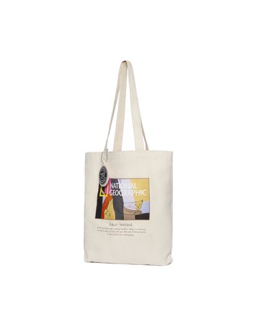 [최대 20% 쿠폰 혜택] [전이수 콜라보] K253KCR100 에코백  IVORY