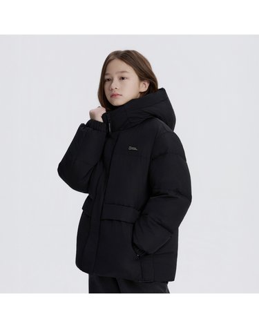 [최대 20% 쿠폰 혜택] K254UDW930 카이만 숏 덕 다운 점퍼 CARBON BLACK