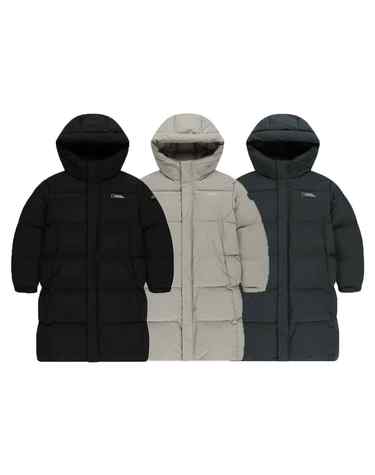 [최대 20% 쿠폰 혜택] K254UDW990 카이만 롱 구스 다운 점퍼 3종택1