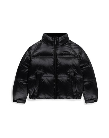 K254UDW960 글로시 덕 다운 점퍼 CARBON BLACK