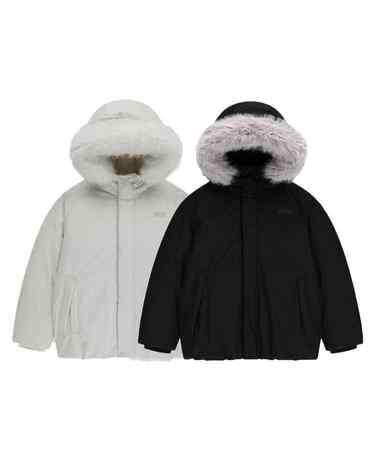 [최대 20% 쿠폰 혜택] K254UDW940 벨루가 숏 머스코비 다운 점퍼 2종택1