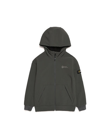 [최대 20% 쿠폰 혜택] N214KFT230 우븐 본딩 트레이닝 풀집업 G KHAKI