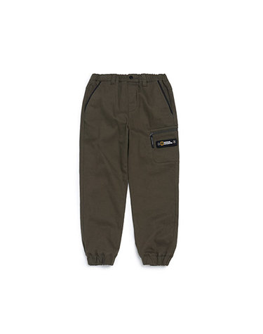N214KPT040 카고 컴포터블 기모 조거 팬츠 D KHAKI
