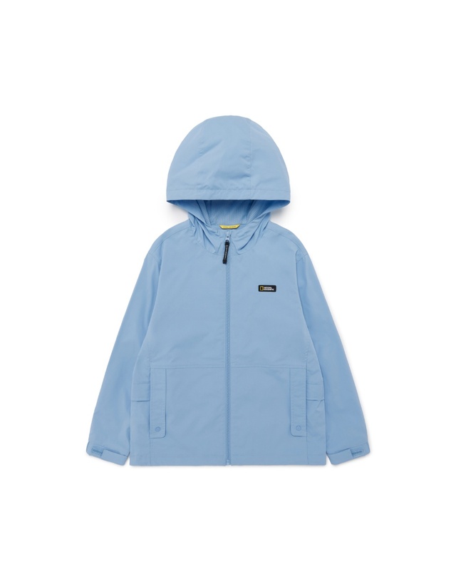 내셔널지오그래픽 키즈 내셔널지오그래픽키즈 K251UJP910 베이직 바람막이 3종택 1 착용컷