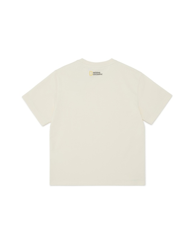 내셔널지오그래픽 키즈 내셔널지오그래픽키즈 [온라인전용] K252UPB901 5부 상하 SET IVORY 착용컷