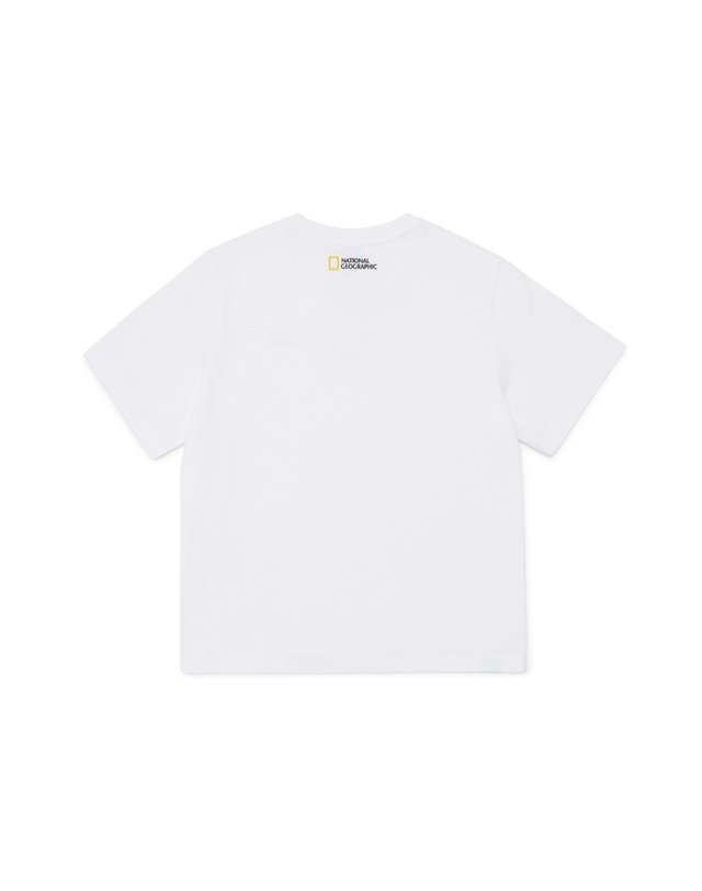 내셔널지오그래픽 키즈 내셔널지오그래픽키즈 [온라인전용] K252UPB901 5부 상하 SET WHITE 착용컷