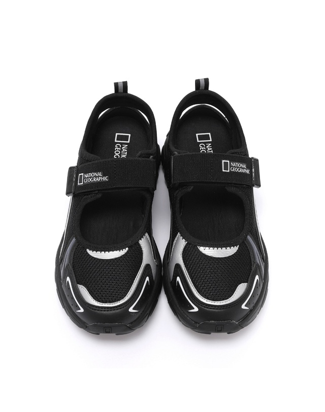 내셔널지오그래픽 키즈 내셔널지오그래픽키즈 K252KSD320 컨투어 프리즈 샌들 BLACK 착용컷