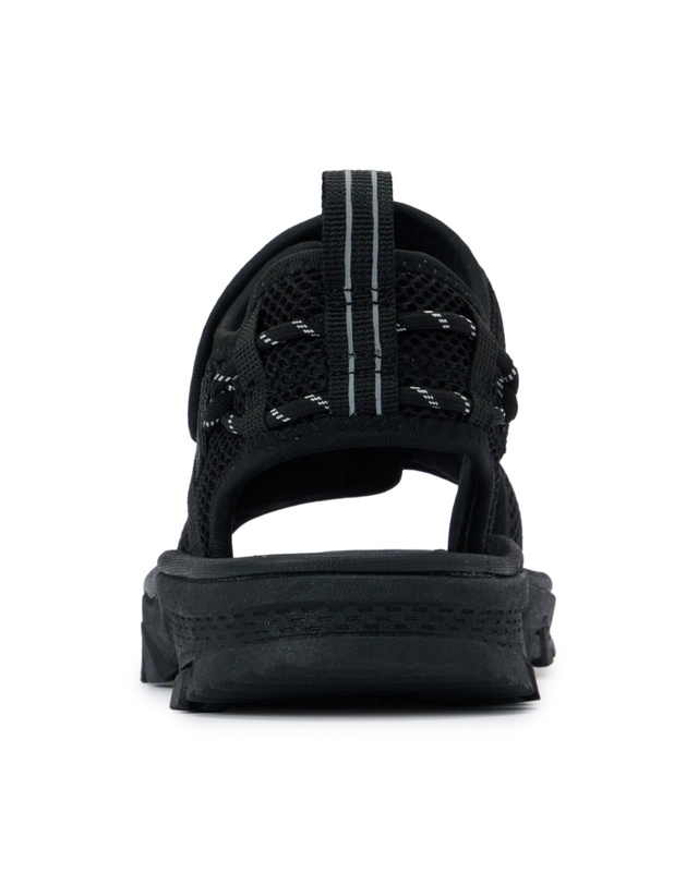 내셔널지오그래픽 키즈 내셔널지오그래픽키즈 K252KSD322 아델리 샌들 BLACK 착용컷