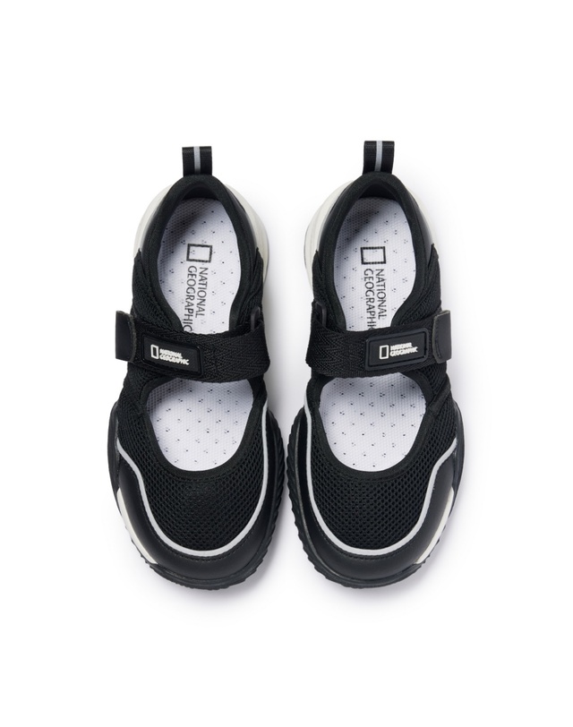 내셔널지오그래픽 키즈 내셔널지오그래픽키즈 K252KSD324 뉴 라보카 MJ V2 BLACK 착용컷