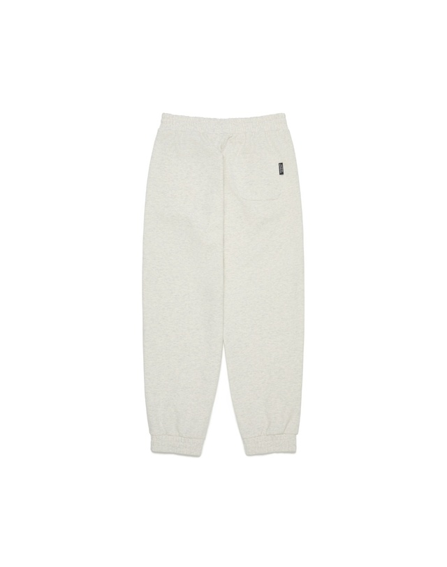 내셔널지오그래픽 키즈 내셔널지오그래픽키즈 K253UPT910 니트 트레이닝 조거 팬츠 OATMEAL 착용컷